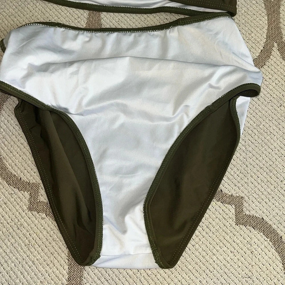 Tempt Me Two Piece High Waisted Push Up Halter Tummy Control Bikini set - Picture 15 of 17